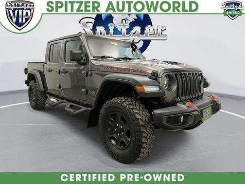 Granite Crystal Metallic Clearcoat 2022 Jeep Gladiator Mojave 4x4