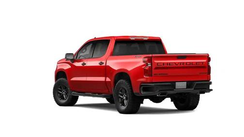 Red Hot 2026 Chevrolet Silverado 1500 Custom Trail Boss