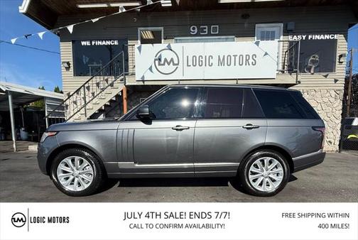 2017 Land Rover Range Rover 3.0L Supercharged HSE