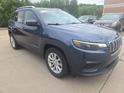 Slate Blue Pearlcoat 2021 Jeep Cherokee Latitude