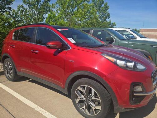 Hyper Red 2021 Kia Sportage EX
