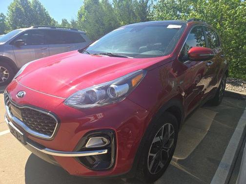 Hyper Red 2021 Kia Sportage EX