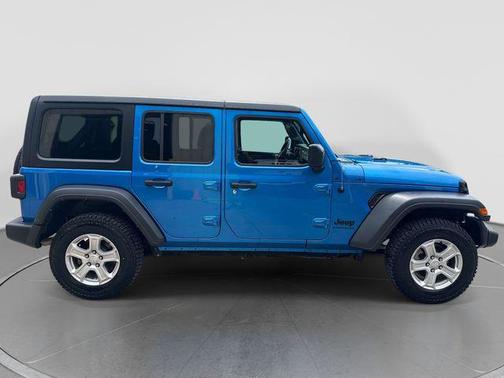 Hydro Blue Pearlcoat 2023 Jeep Wrangler Sport S