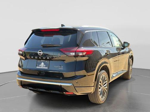 Super Black 2026 Nissan Rogue Platinum