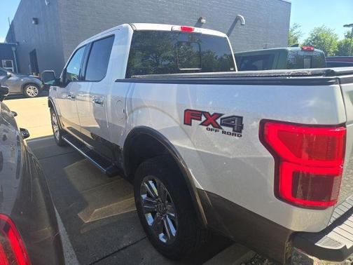 White Platinum Metallic Tri-Coat 2019 Ford F-150 Lariat