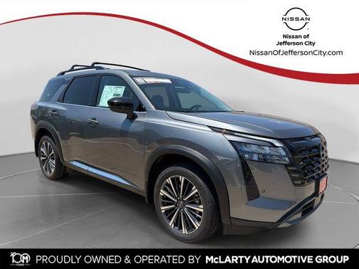 Gun Metallic 2026 Nissan Pathfinder Platinum