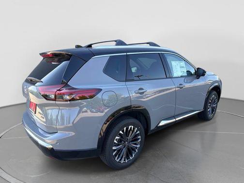 Boulder Gray/Super Black 2026 Nissan Rogue Platinum