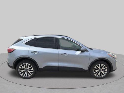 Iced Blue Silver Metallic 2022 Ford Escape Titanium