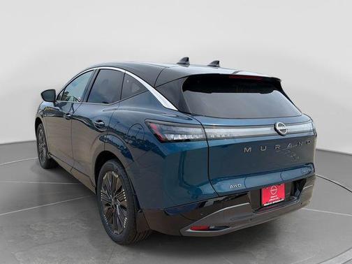 Aurora Blue/Super Black 2026 Nissan Murano Platinum