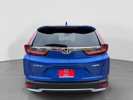 Aegean Blue 2021 Honda CR-V AWD EX-L