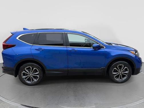 Aegean Blue 2021 Honda CR-V AWD EX-L