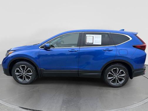 Aegean Blue 2021 Honda CR-V AWD EX-L