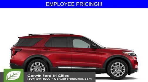 Rapid Red Metallic Tinted Clearcoat 2026 Ford Explorer Platinum