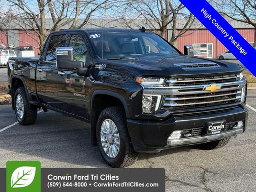 Black Metallic 2021 Chevrolet Silverado 3500 High Country
