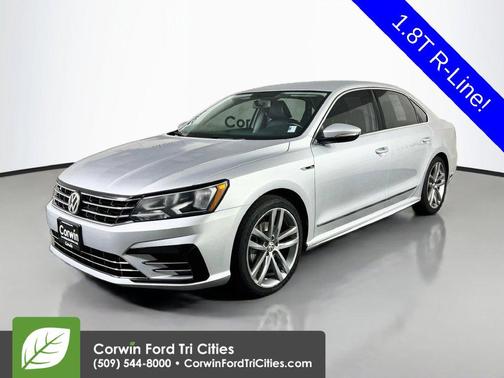 Reflex Silver Metallic 2017 Volkswagen Passat 1.8T R-Line w/Comfort