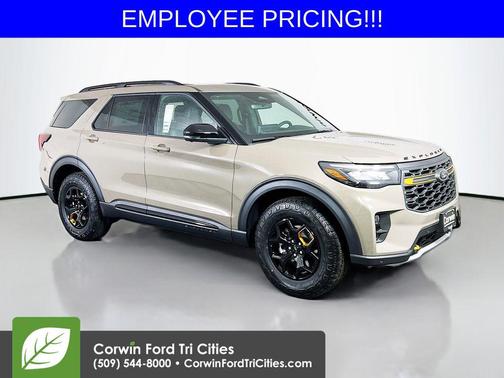 Marsh Gray 2026 Ford Explorer Tremor