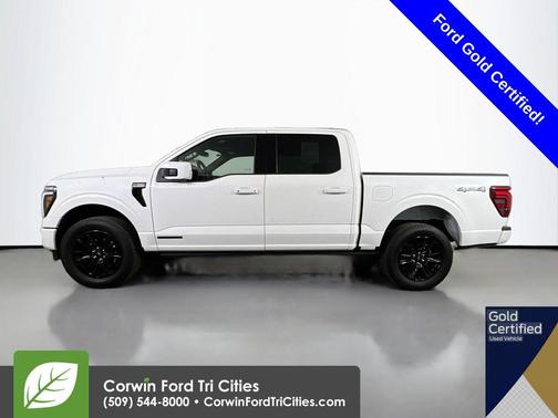 Star White Metallic TC 2025 Ford F-150 Platinum