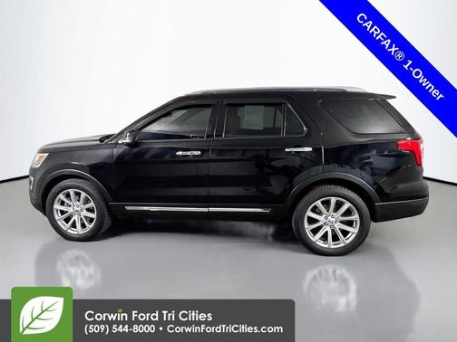 Shadow Black 2017 Ford Explorer Limited