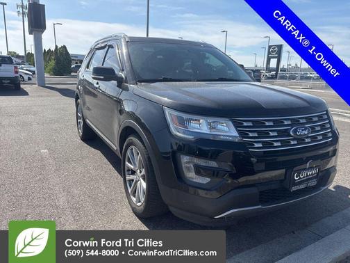 Shadow Black 2017 Ford Explorer Limited