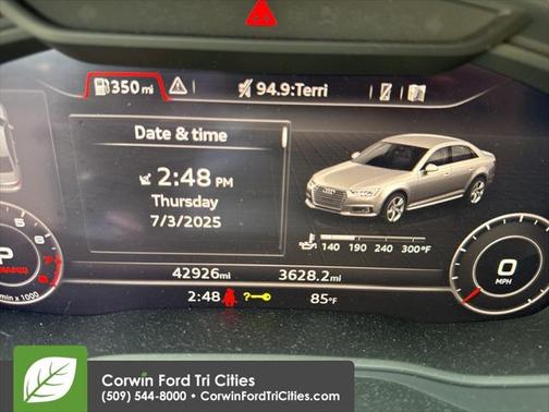 2019 Audi A4 2.0T Premium Plus