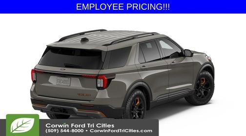 Marsh Gray 2026 Ford Explorer Tremor