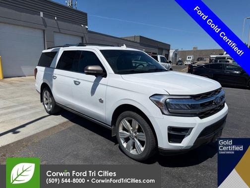 Oxford White 2024 Ford Expedition Max King Ranch