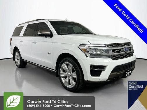 Oxford White 2024 Ford Expedition Max King Ranch