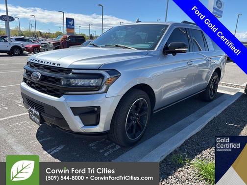 Iconic Silver Metallic 2023 Ford Expedition Max Limited