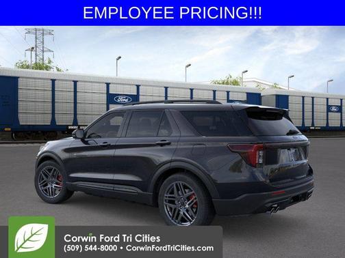 Agate Black Metallic 2026 Ford Explorer ST
