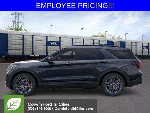 Agate Black Metallic 2026 Ford Explorer ST