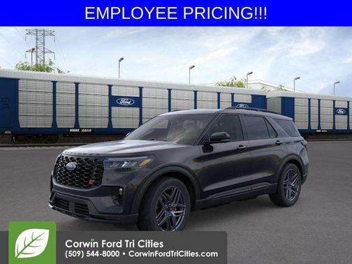 Agate Black Metallic 2026 Ford Explorer ST