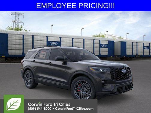 Agate Black Metallic 2026 Ford Explorer ST