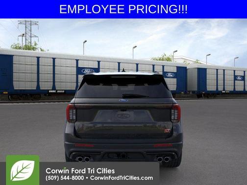 Agate Black Metallic 2026 Ford Explorer ST