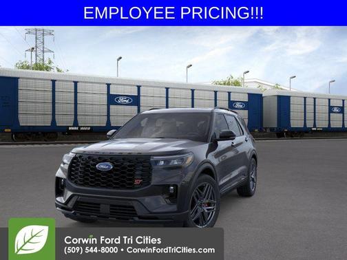 Agate Black Metallic 2026 Ford Explorer ST