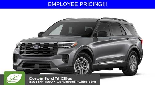 Carbonized Gray Metallic 2026 Ford Explorer Active