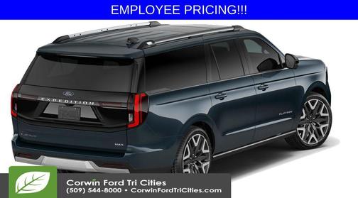 Stone Blue Metallic 2026 Ford Expedition Max Platinum