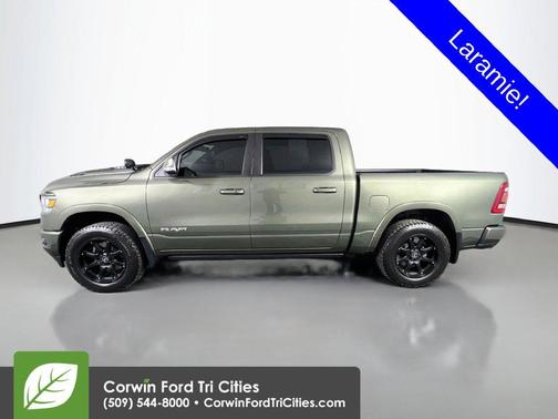 Olive Green Pearlcoat 2021 RAM 1500 Laramie