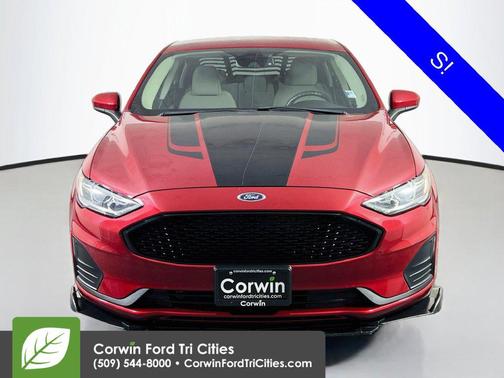 Rapid Red Metallic Tinted Clearcoat 2020 Ford Fusion S
