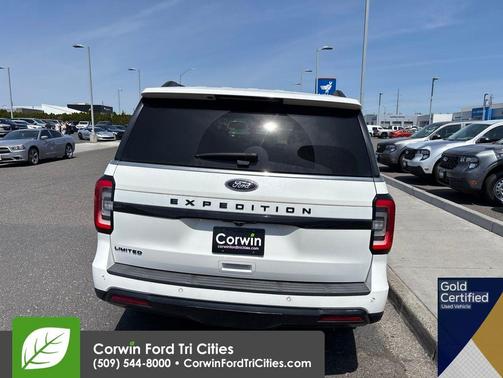 Star White Metallic Tri-Coat 2023 Ford Expedition Limited