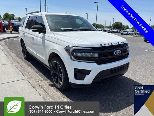Star White Metallic Tri-Coat 2023 Ford Expedition Limited