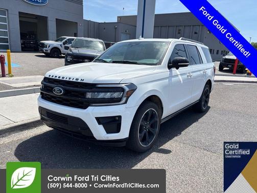 Star White Metallic Tri-Coat 2023 Ford Expedition Limited