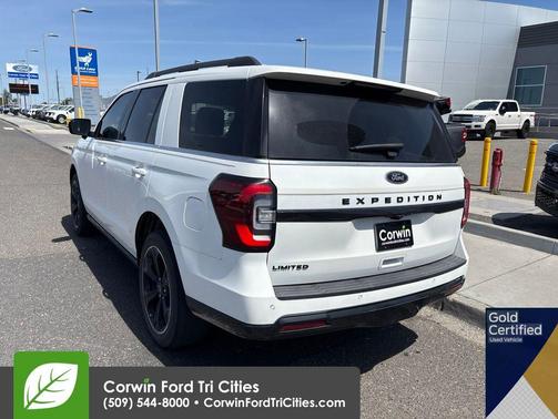 Star White Metallic Tri-Coat 2023 Ford Expedition Limited