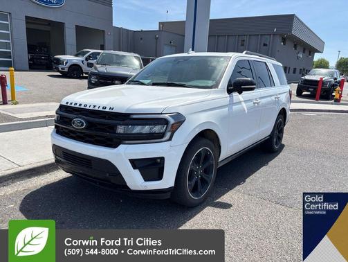 Star White Metallic Tri-Coat 2023 Ford Expedition Limited