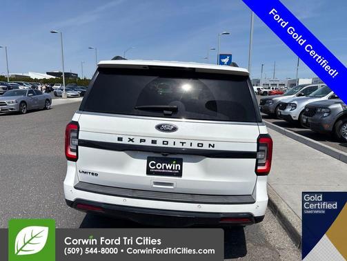 Star White Metallic Tri-Coat 2023 Ford Expedition Limited
