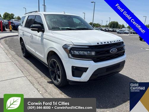 Star White Metallic Tri-Coat 2023 Ford Expedition Limited