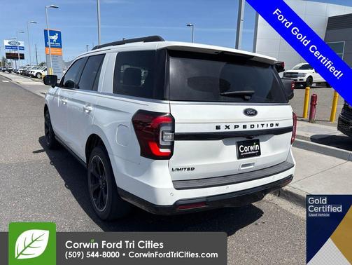 Star White Metallic Tri-Coat 2023 Ford Expedition Limited