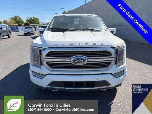Star White Metallic Tri-Coat 2023 Ford F-150 Limited