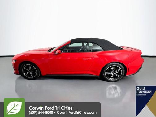 Rapid Red Metallic Tinted Clearcoat 2024 Ford Mustang EcoBoost Premium