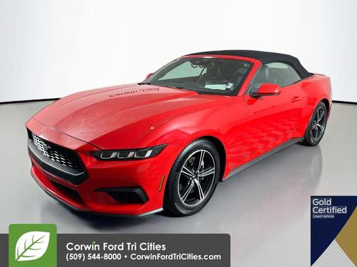 Rapid Red Metallic Tinted Clearcoat 2024 Ford Mustang EcoBoost Premium