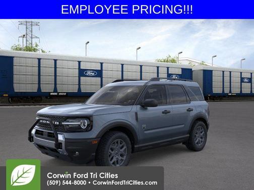 Azure Gray Metallic Tri-Coat 2026 Ford Bronco Sport Big Bend
